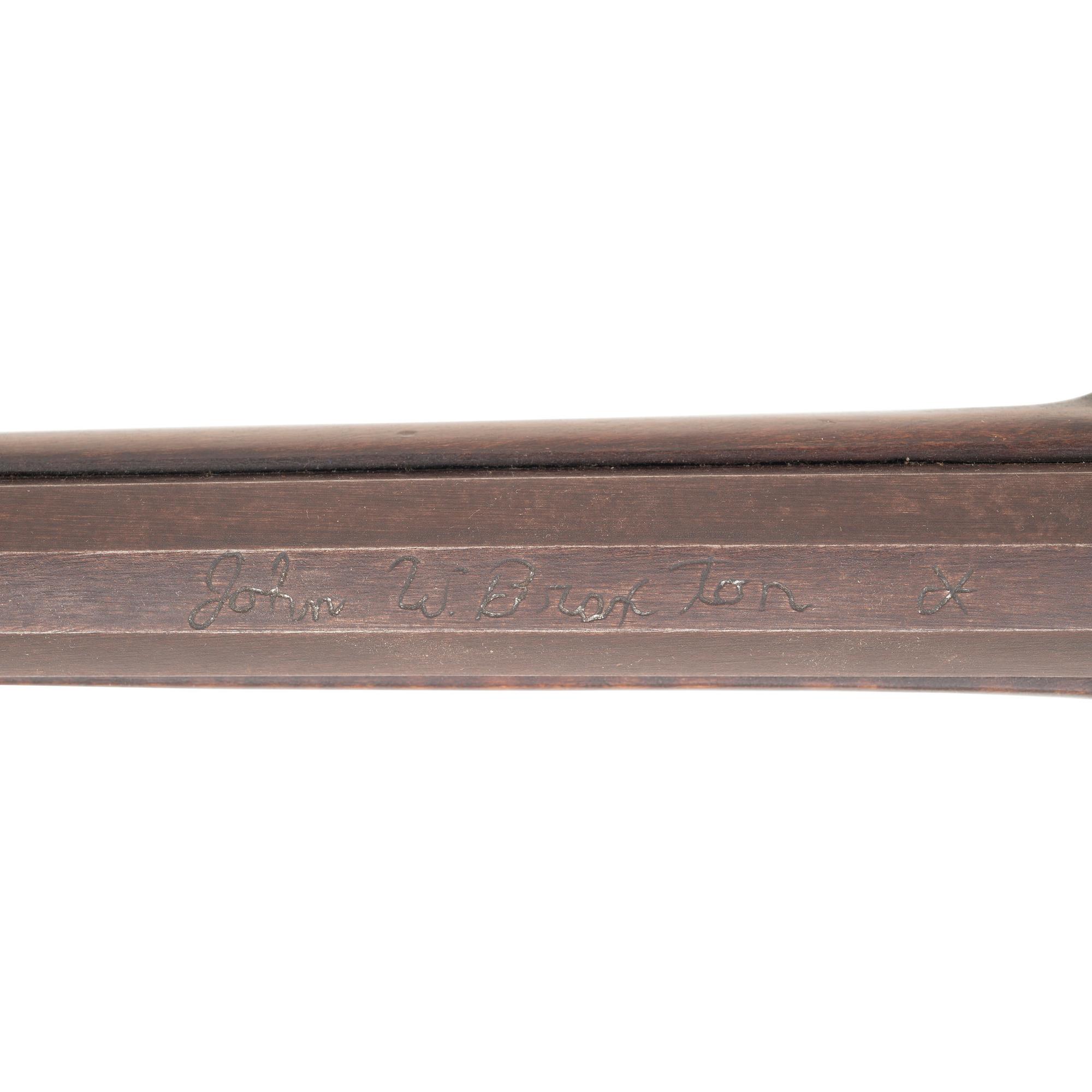 Contemporary Flintlock Long Rifle by John Braxton