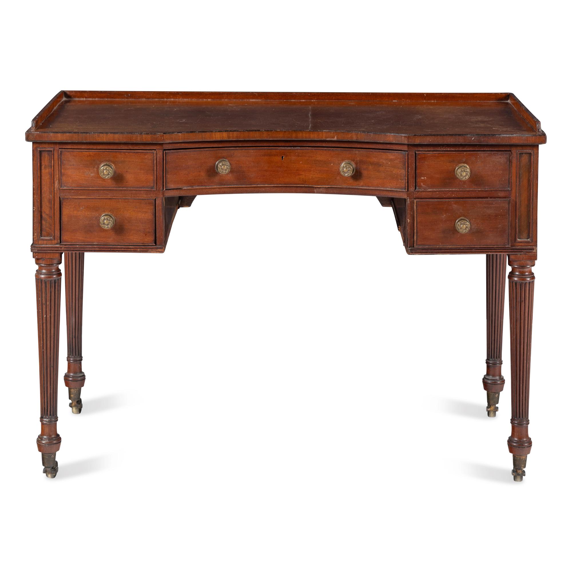 A George IV Mahogany Dressing Table
