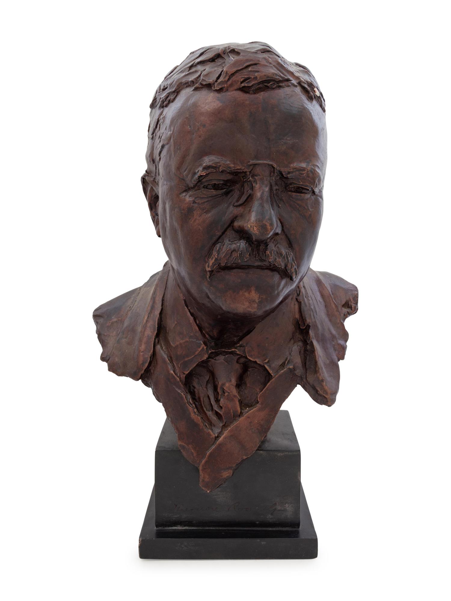 A Cast Presidential Bust