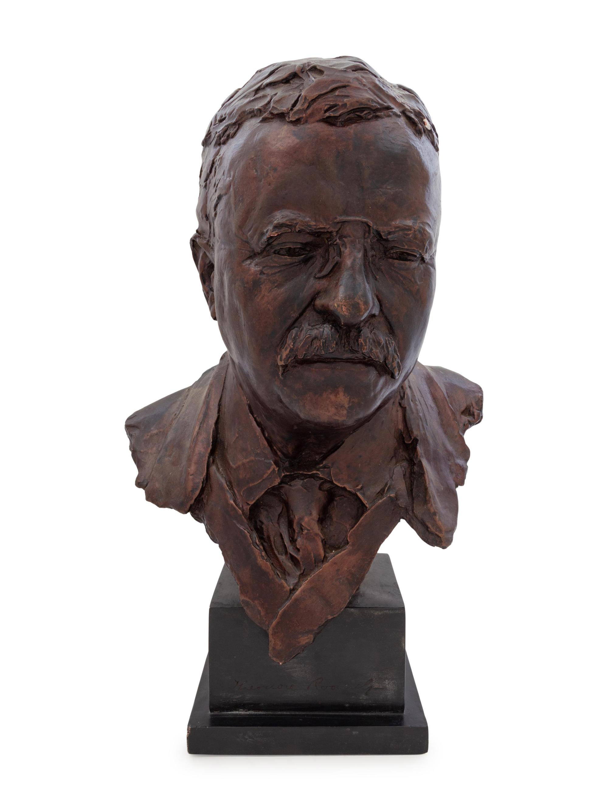 A Cast Presidential Bust