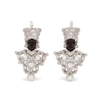NARDI, WHITE GOLD AND DIAMOND BLACKAMOOR EARCLIPS