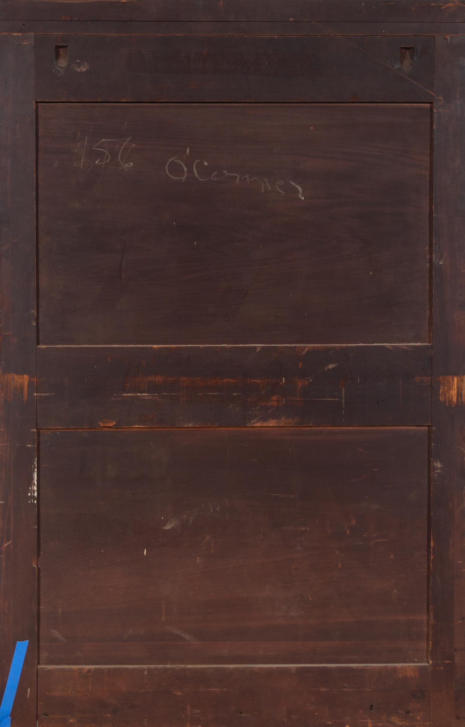A Louis Philippe Figured Mahogany Secrétaire à Abattant