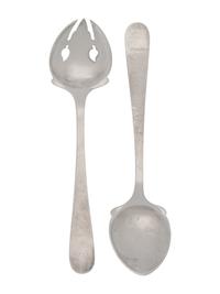 An American Arts & Crafts Silver Serving Set