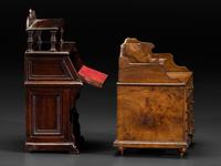 Five Miniature or Salesman Sample Pieces of Furniture