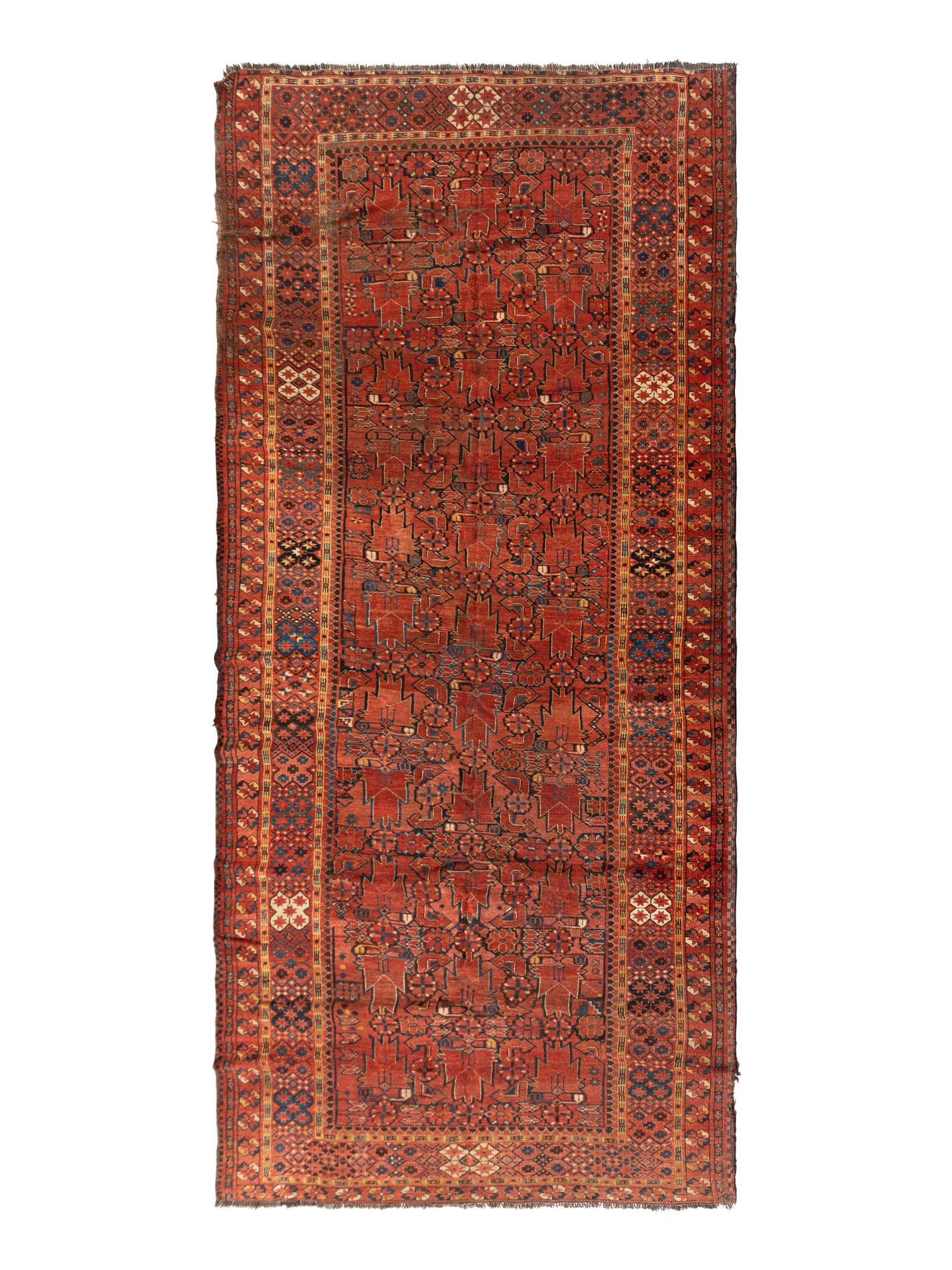 A Beshir Turkoman Wool Rug