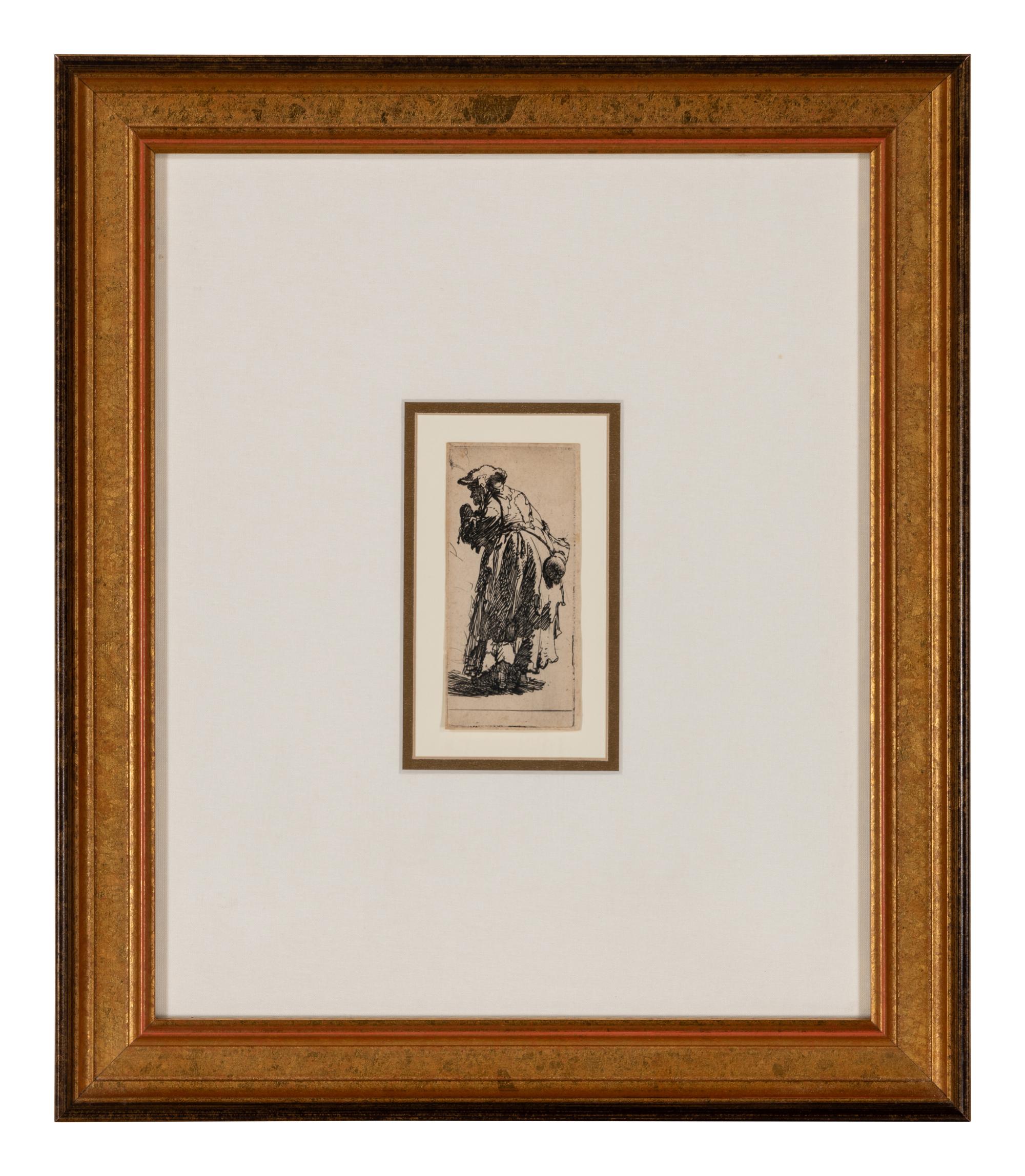 Old Beggar Woman with Gourd, ca. 1629