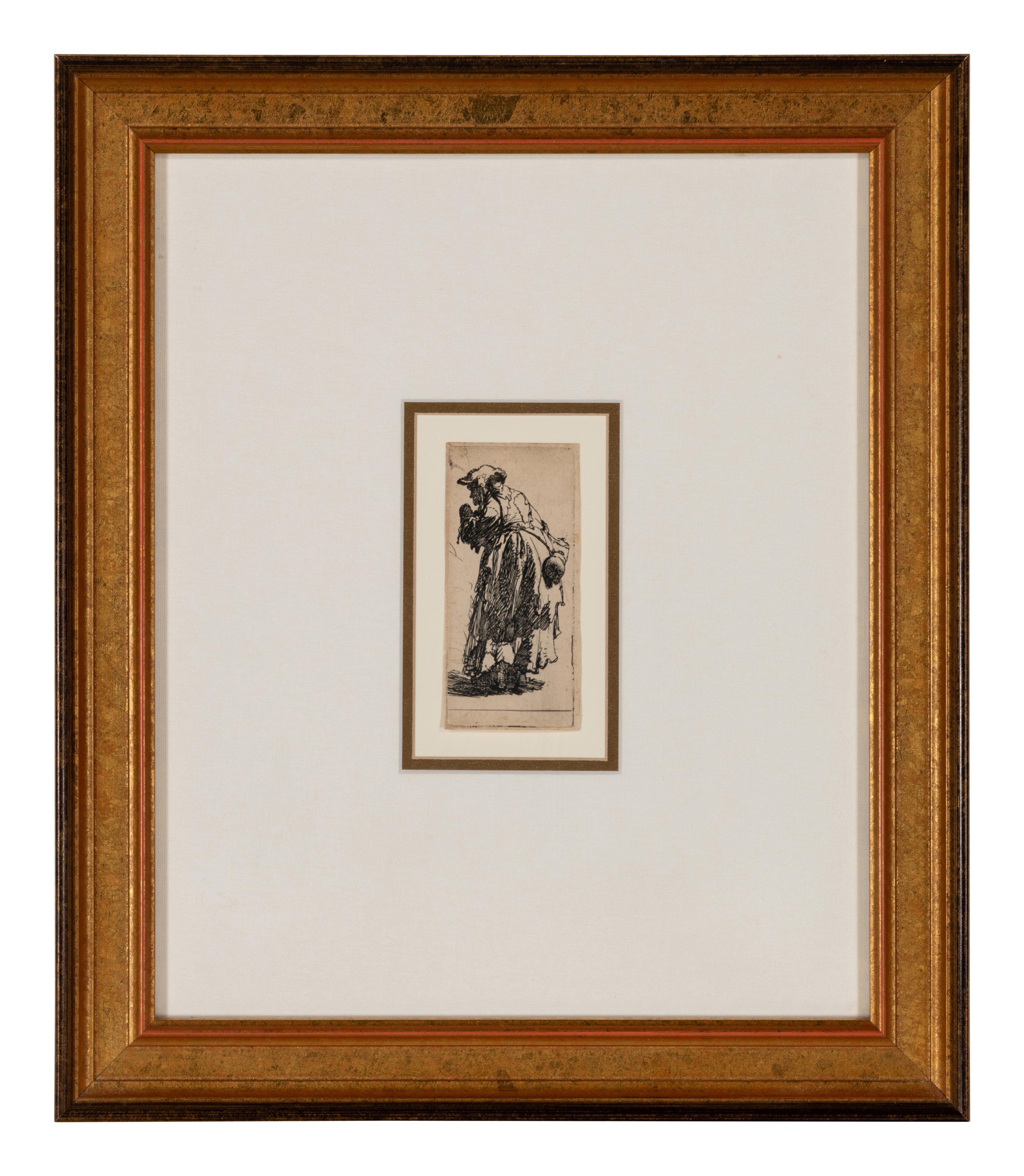 Old Beggar Woman with Gourd, ca. 1629