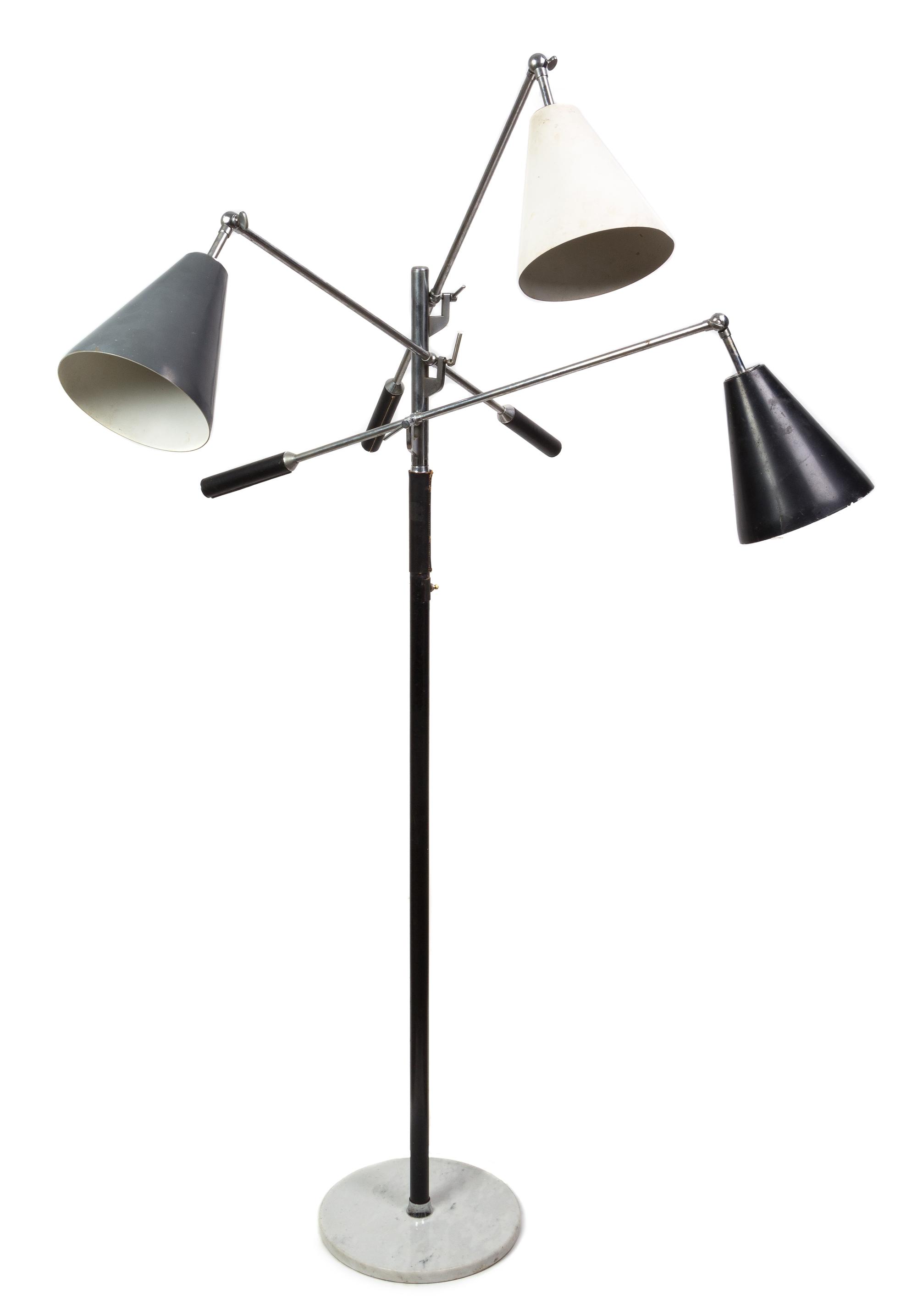 Arredoluce, ITALY, MID-20TH CENTURY, Triennale floor lamp
