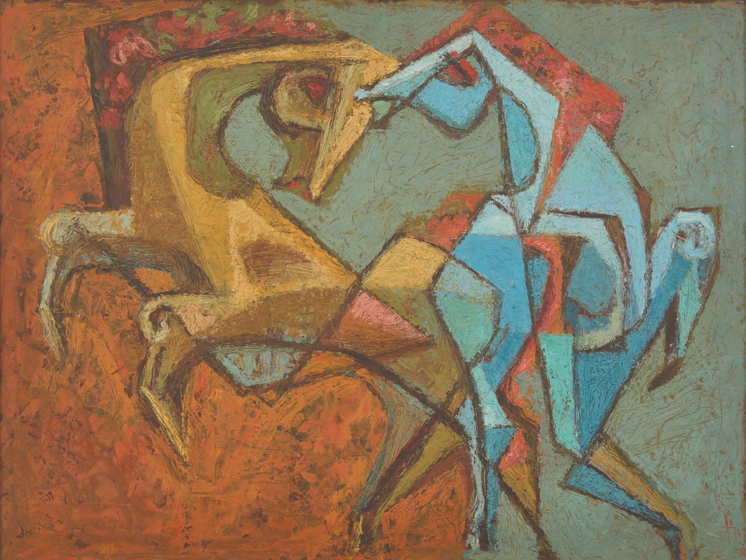 Untitled (Two Horses)