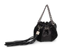 CHANEL, DRAWSTRING POUCH EVENING BAG