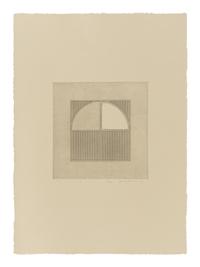 A Set of 6 Prints from Arcs Within a Square , 1971