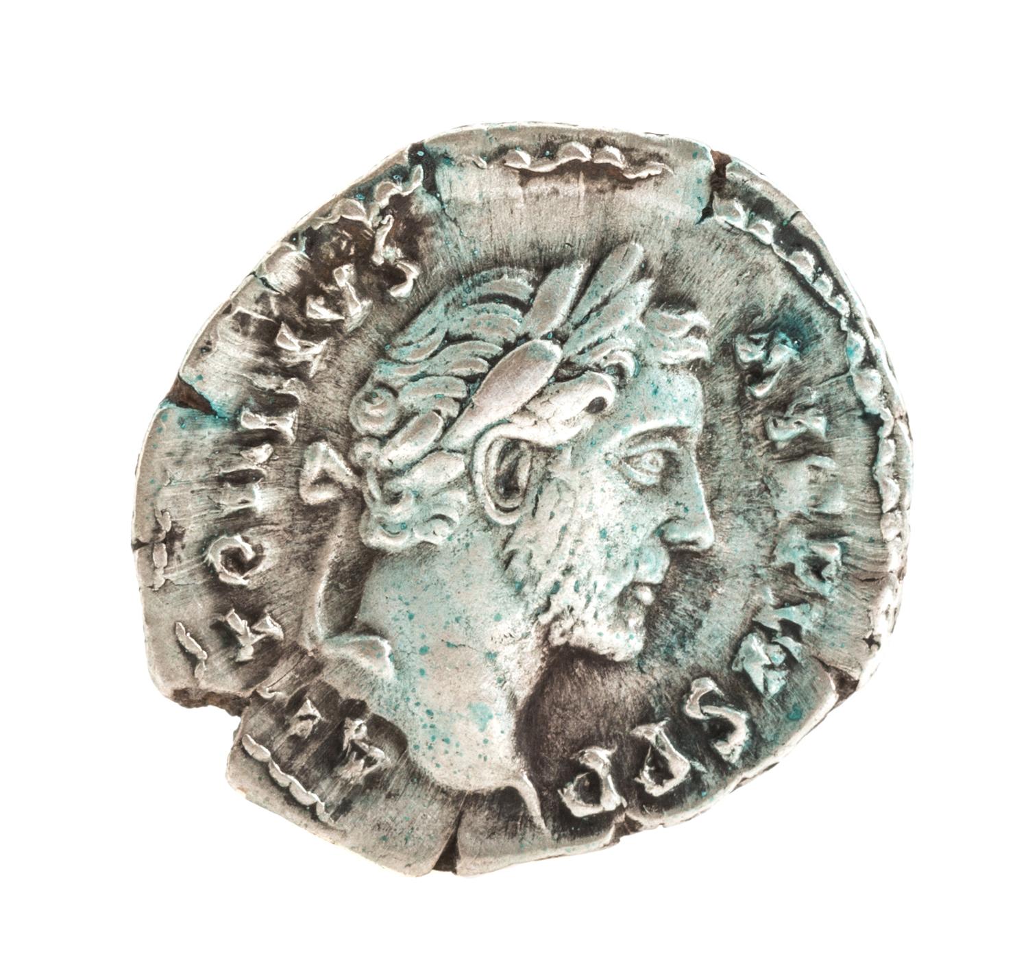 Roman Empire (circa 140 CE), Silver Denarius — Silver Denarius