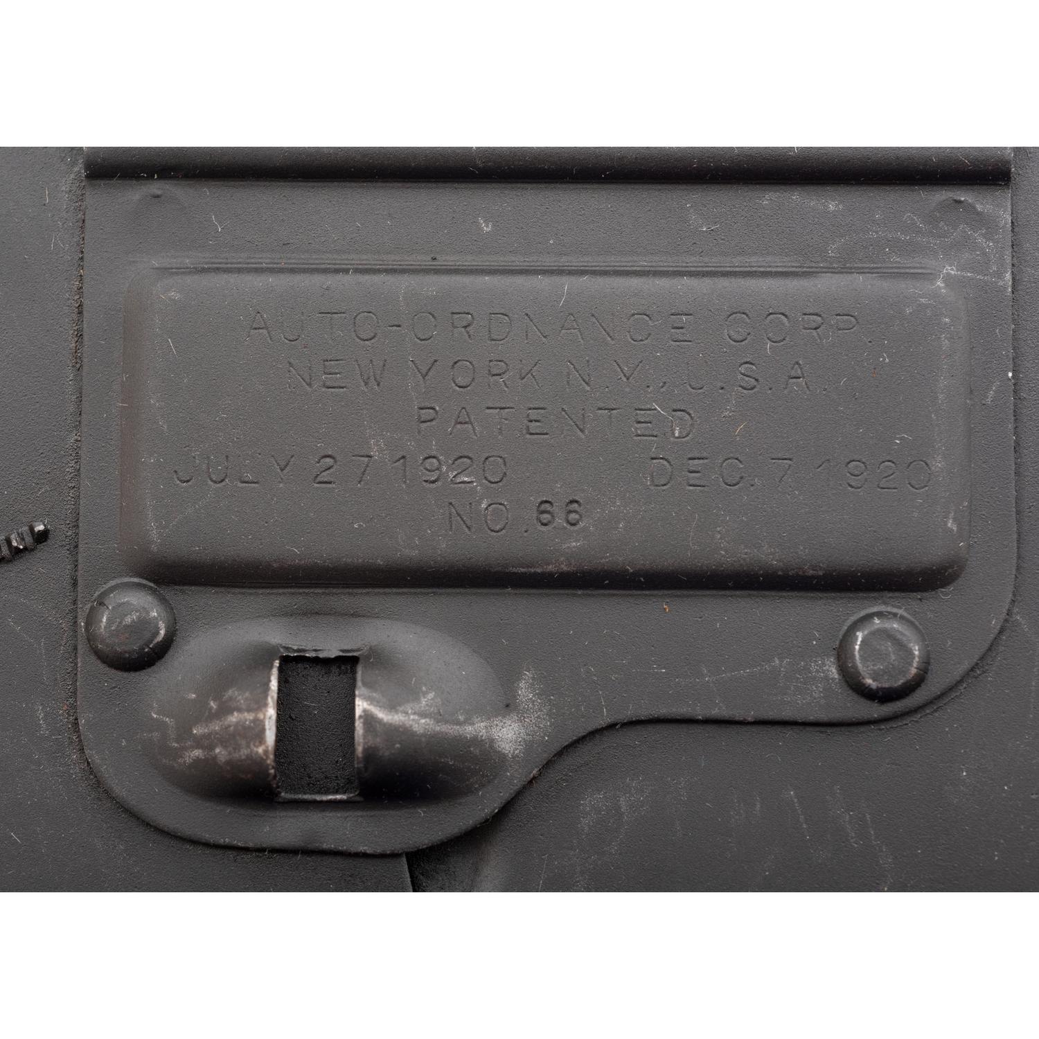 Rare Number Matching Thompson 100 Round "C" Drum Magazine