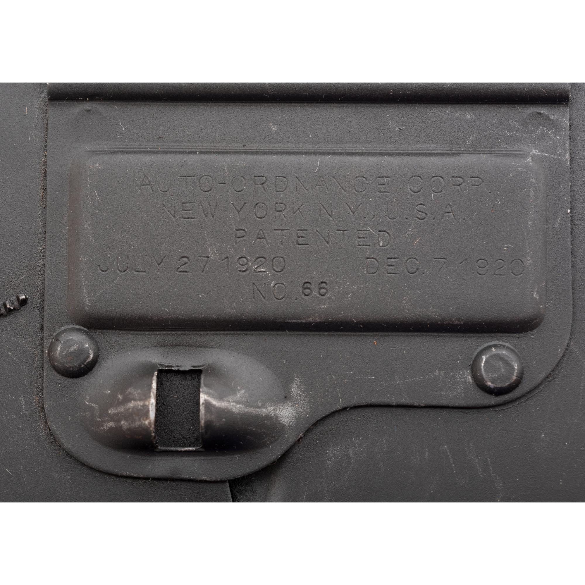 Rare Number Matching Thompson 100 Round "C" Drum Magazine