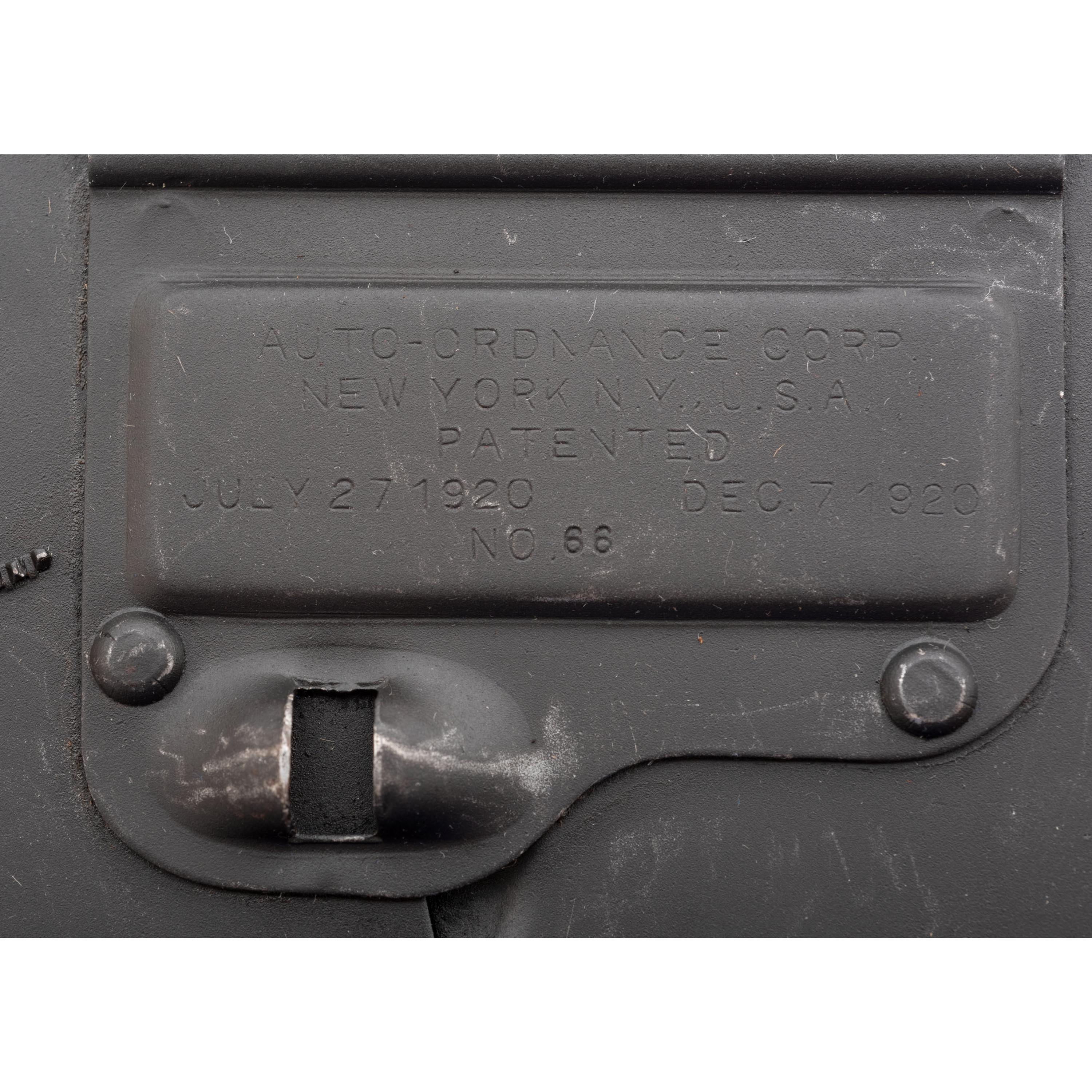 Rare Number Matching Thompson 100 Round "C" Drum Magazine