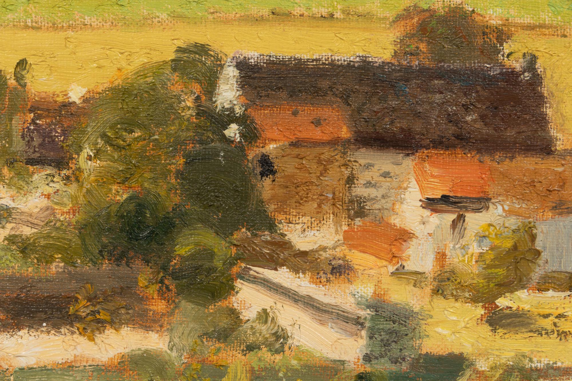 Maisons dans la vallée de l'Yonne