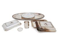 A Collection of Silver-Plate Table Articles