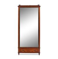 A Miroir Brot Mahogany and Brass Vanity Cabinet