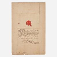 [Autographs & Manuscripts] [George I] Ludwig, Georg Manuscript Letter, signed
