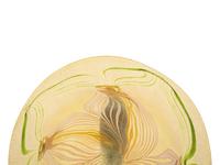 A Tiffany Studios Favrile Glass Charger