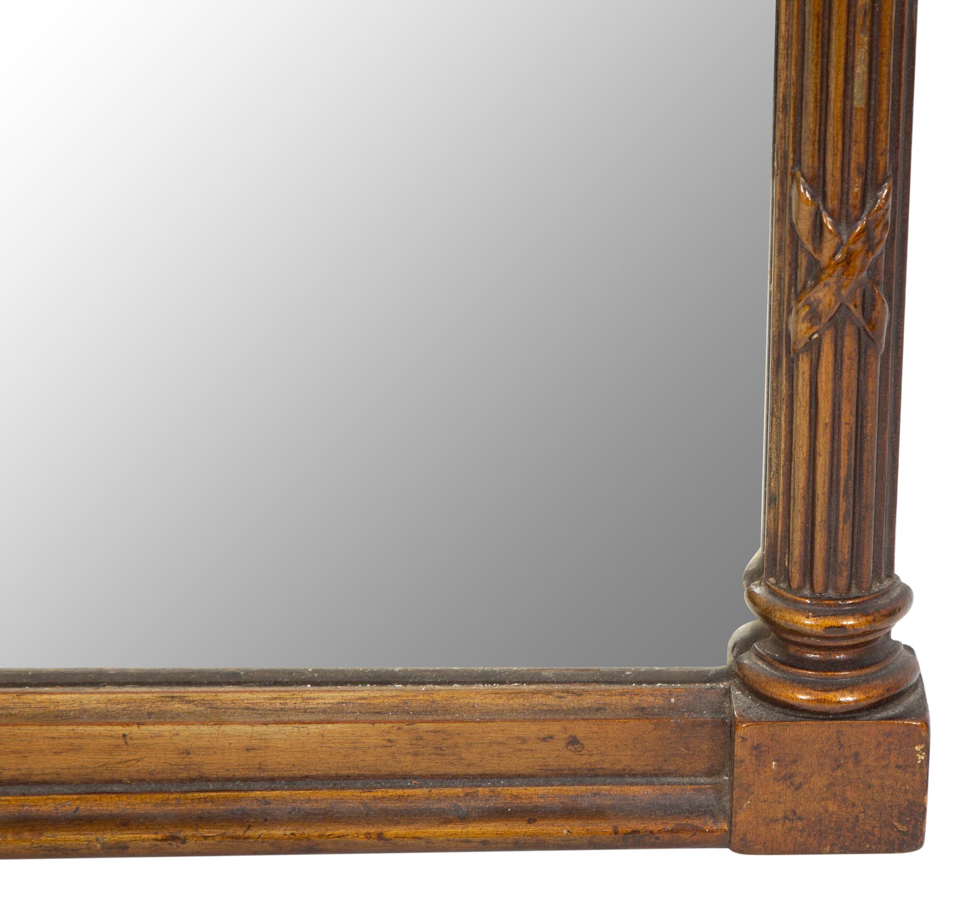A Regency Carved Mahogany Mirror