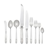 An American Silver Flatware Service