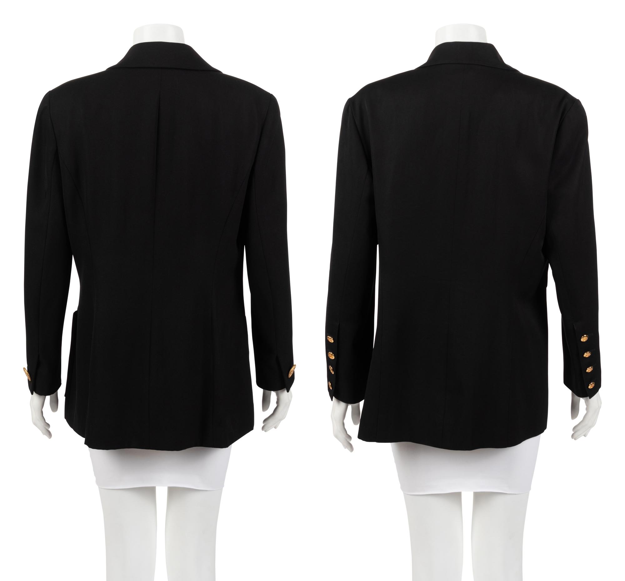 Two Chanel Double Breast Jackets, 1980-90s