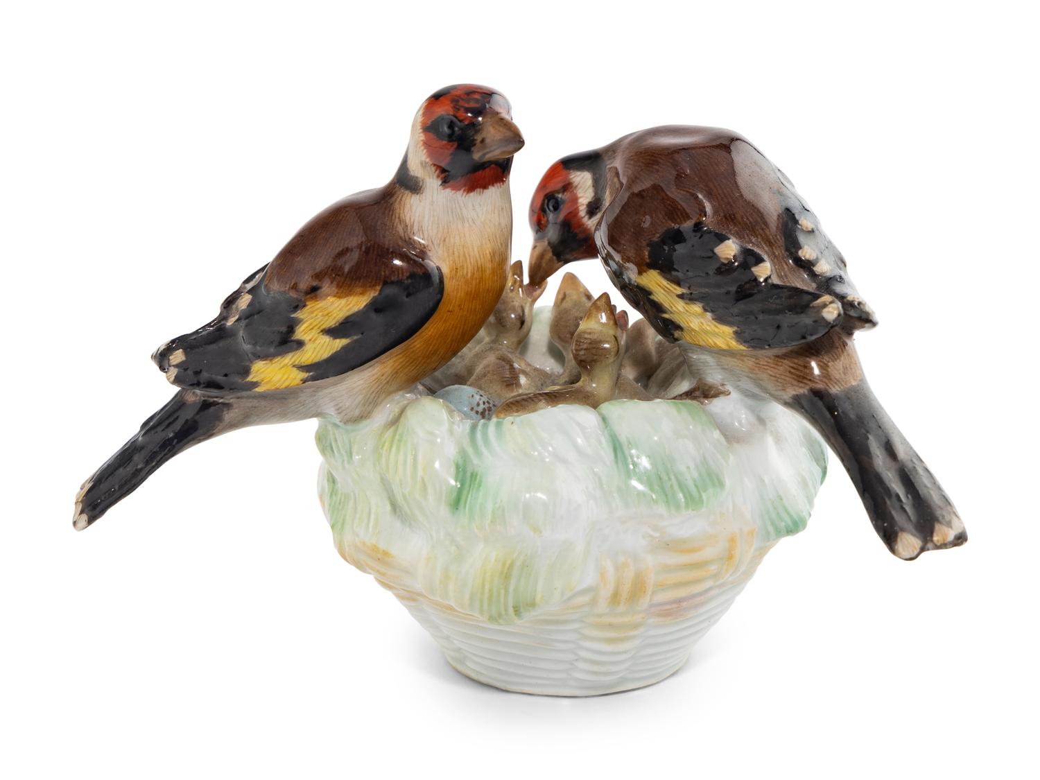 A Meissen Porcelain Figural Group