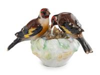 A Meissen Porcelain Figural Group