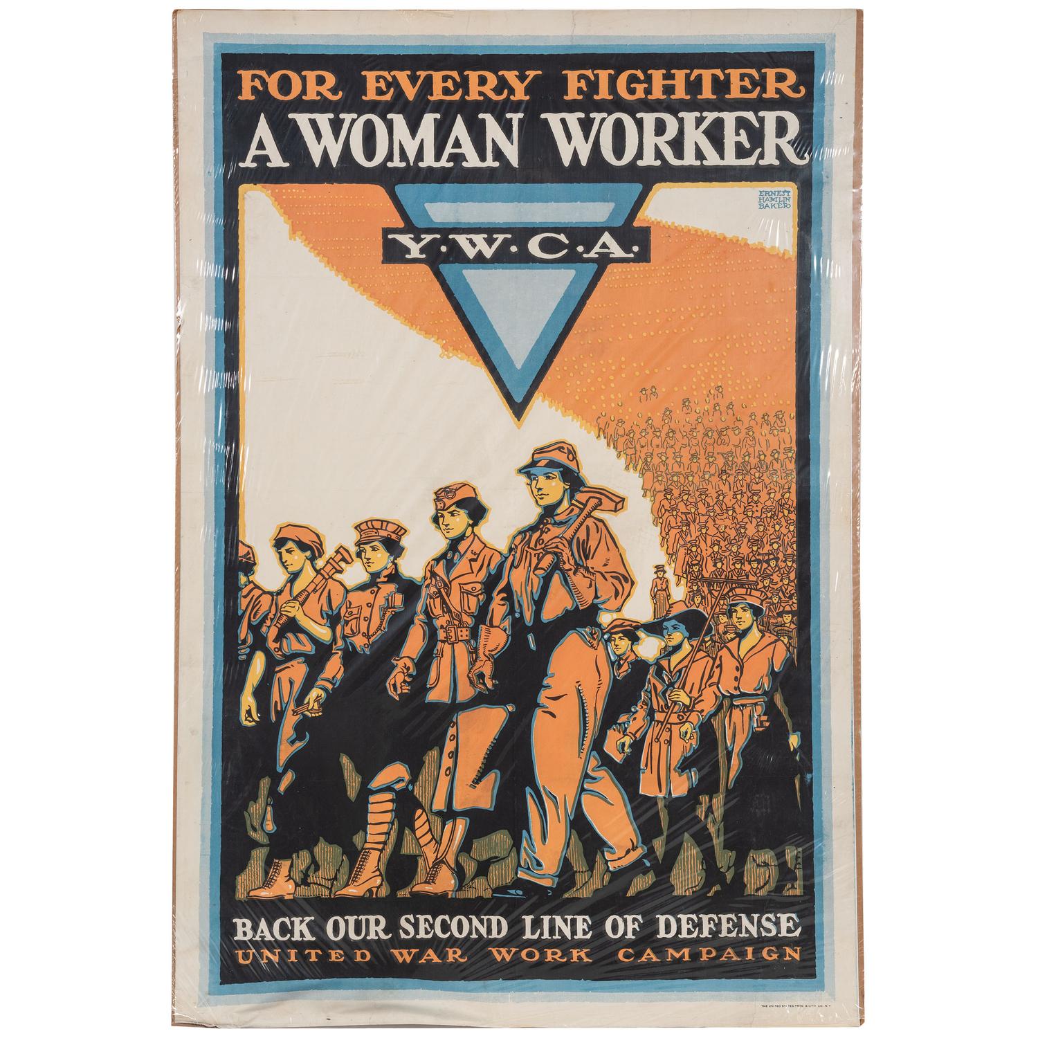 [WORLD WAR I]. A group of 3 World War I-era posters, comprising:
