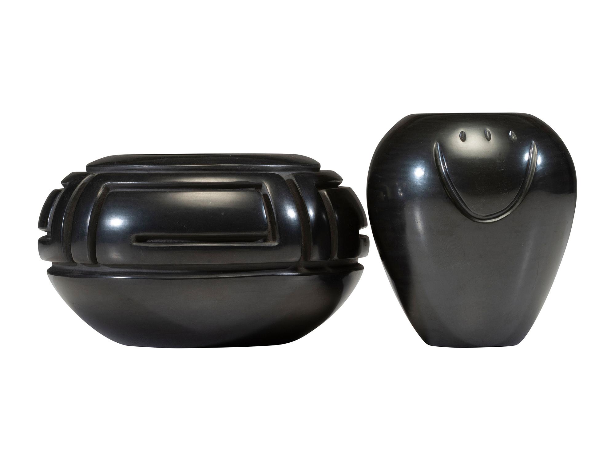 Blackware Pottery 1985 and 1994