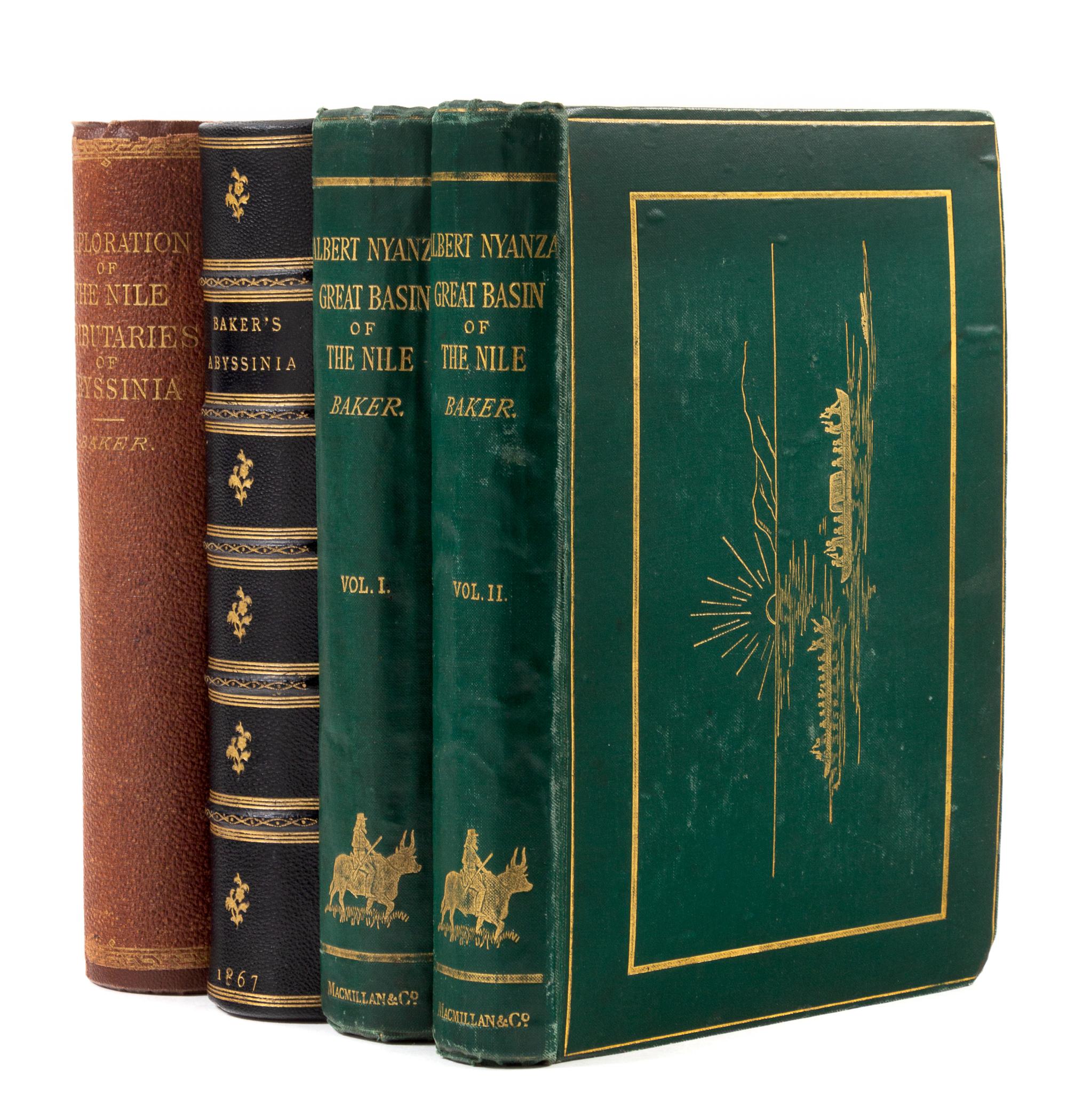 BAKER, Samuel White, Sir (1821-1893). A group of 3 works, comprising: