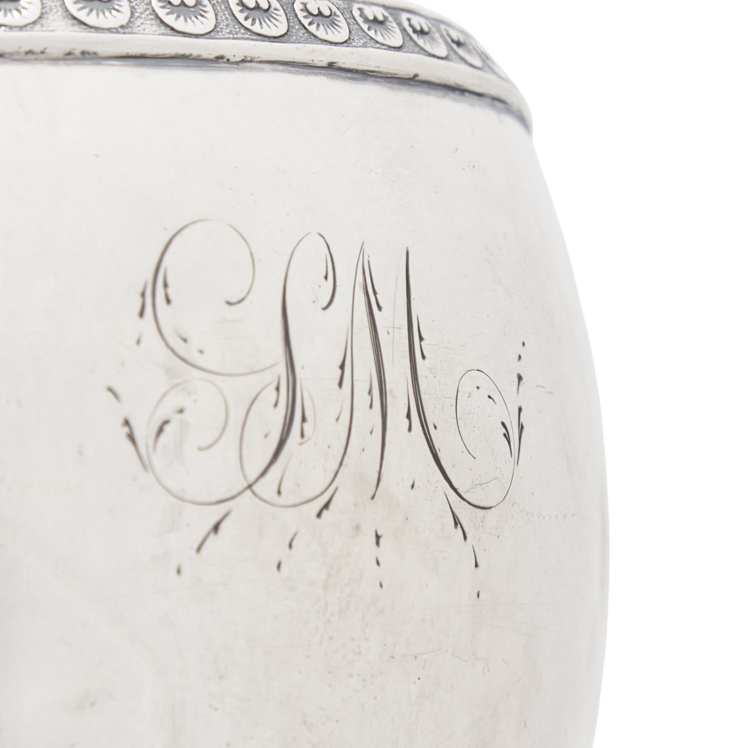 An Assembled Federal Coin Silver Tea Service