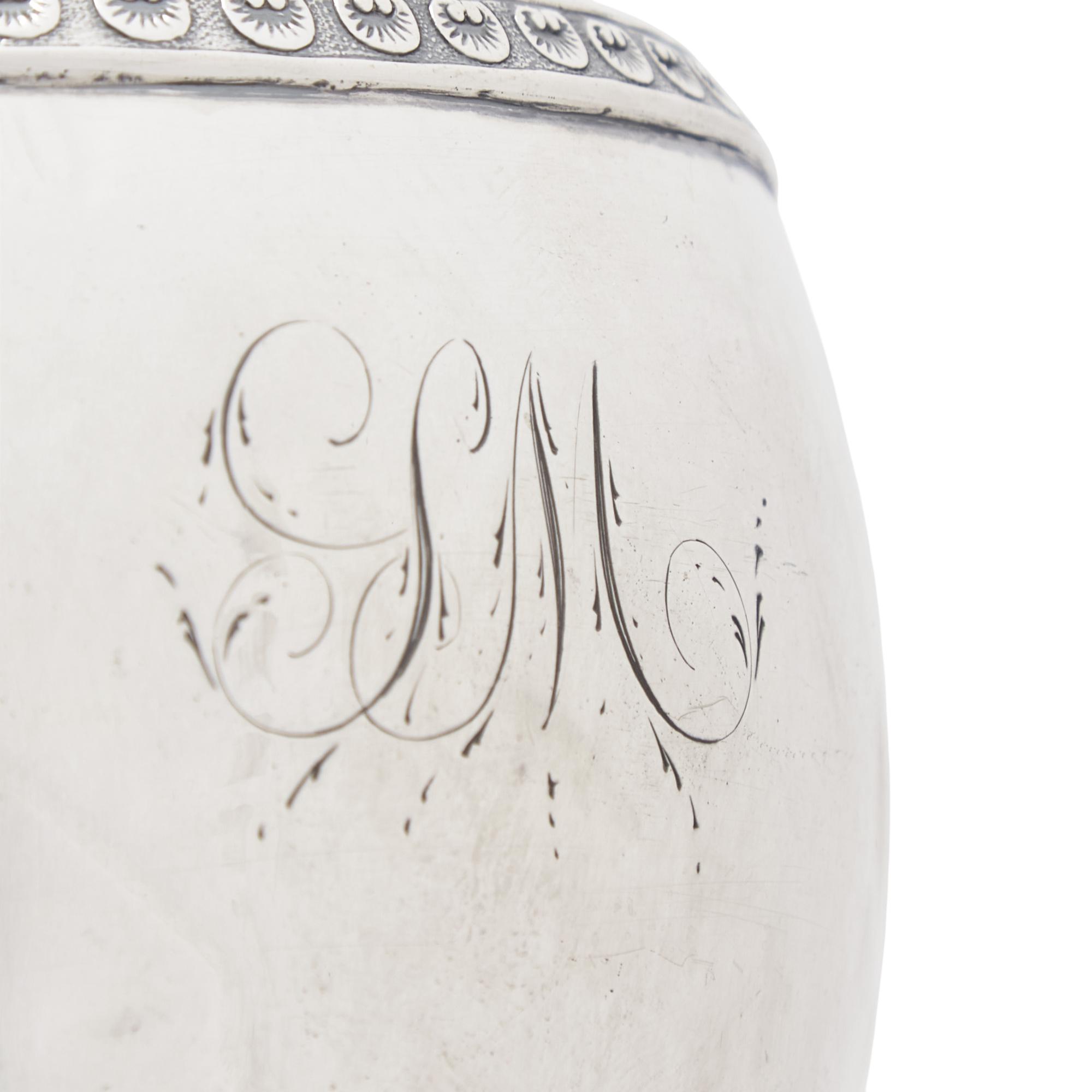 An Assembled Federal Coin Silver Tea Service