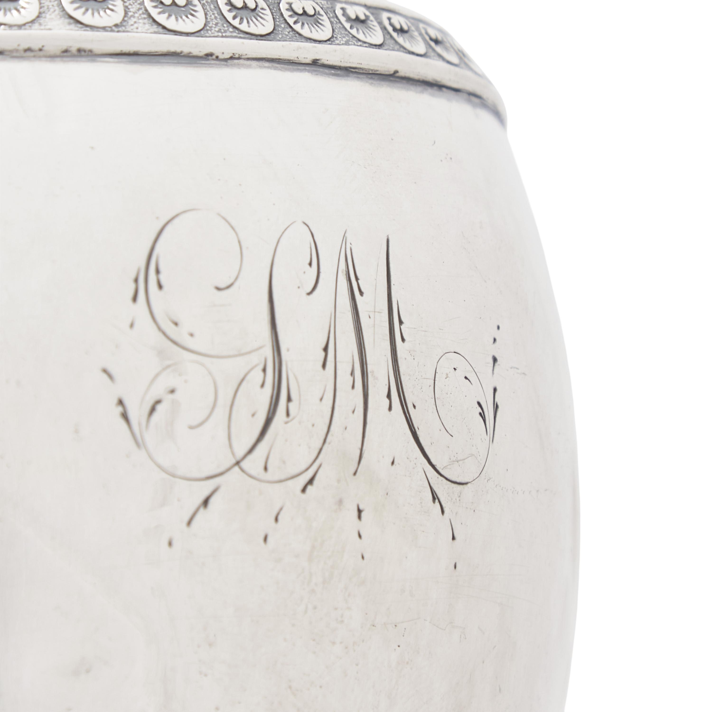 An Assembled Federal Coin Silver Tea Service