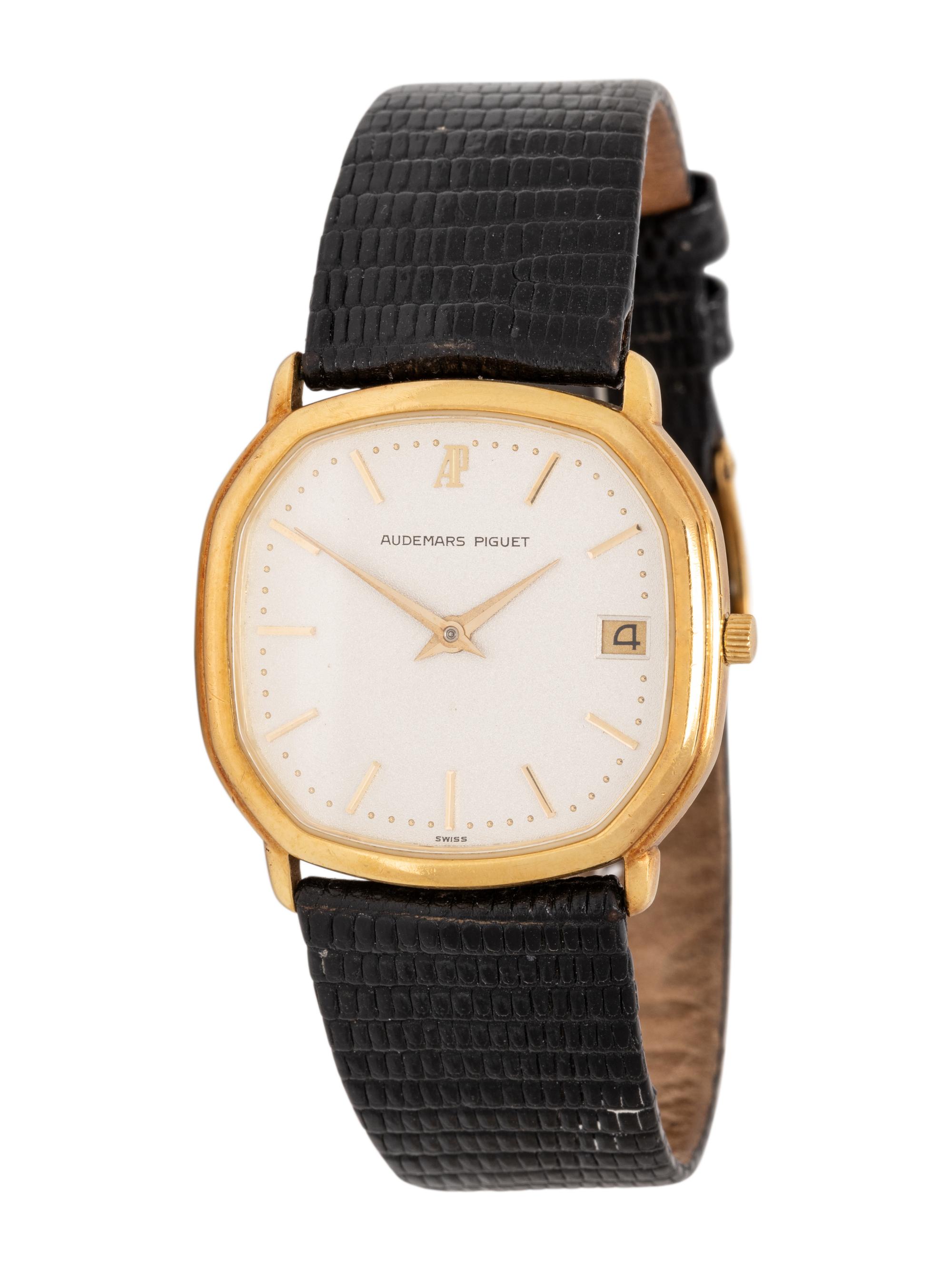 AUDEMARS PIGUET, YELLOW GOLD WATCH