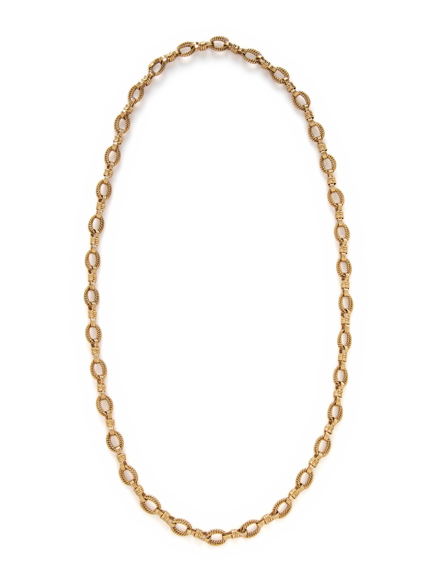 YELLOW GOLD NECKLACE