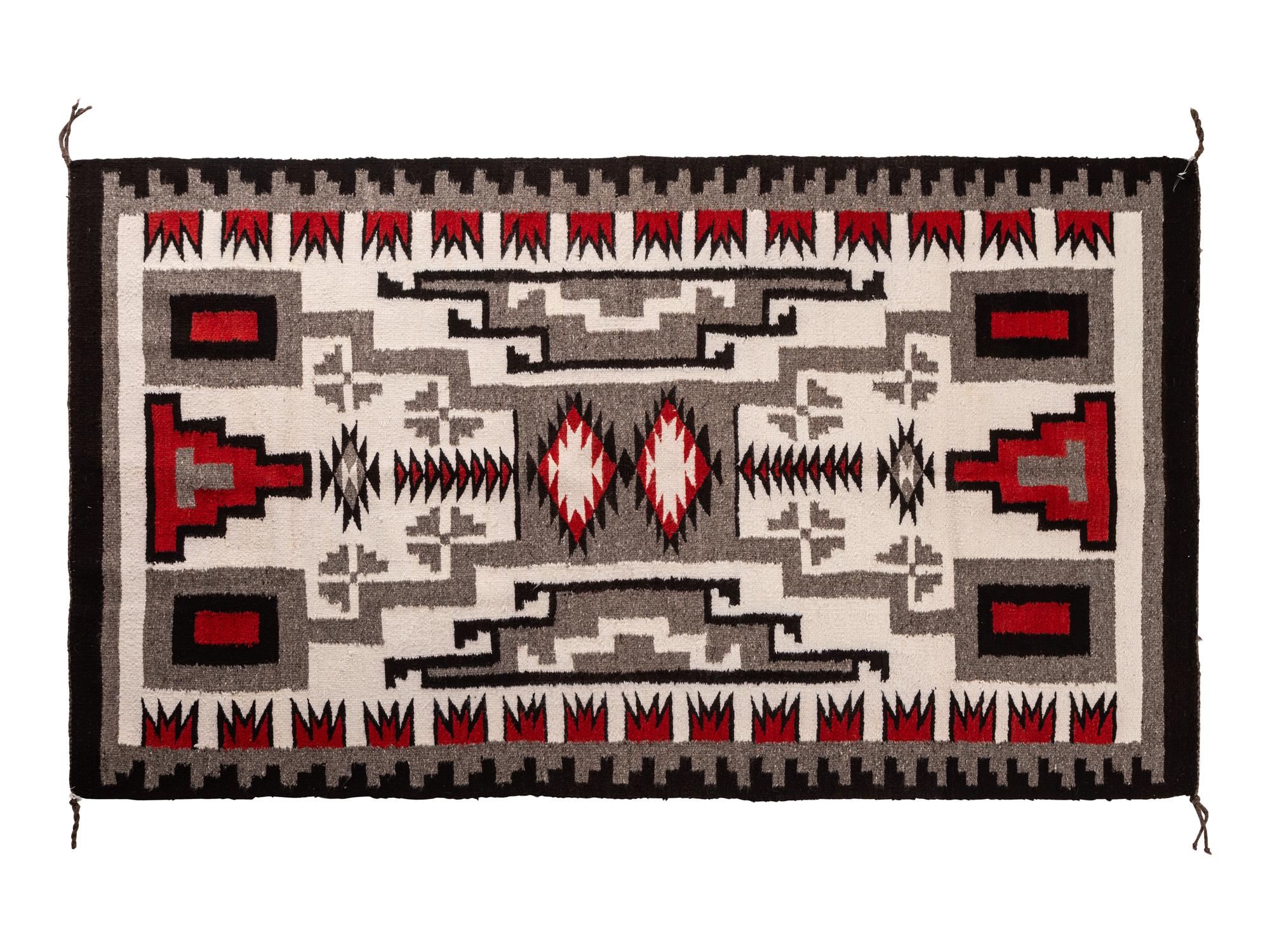 Navajo Storm Pattern Weaving / Rug