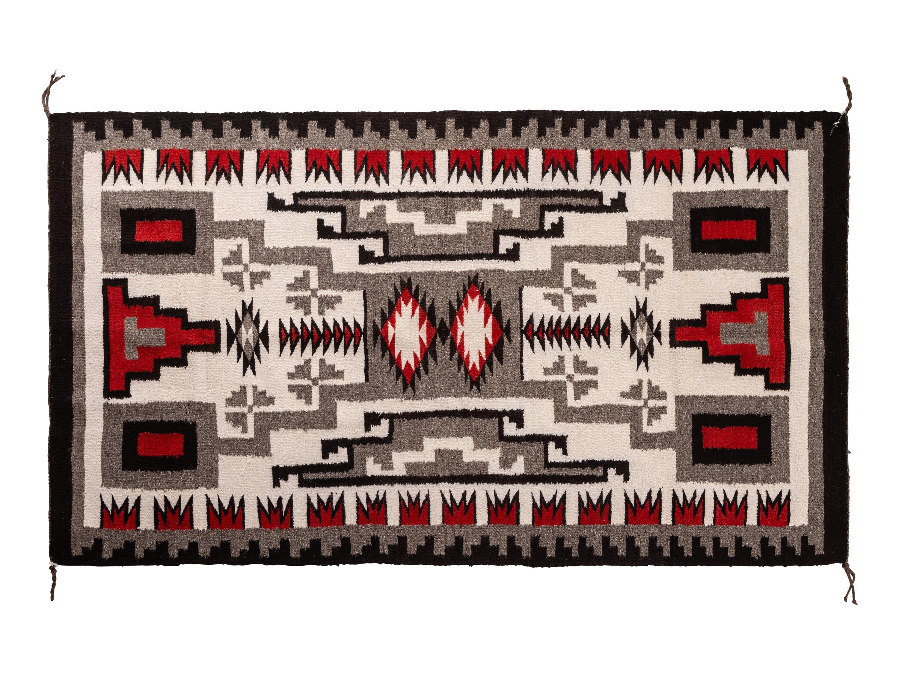 Navajo Storm Pattern Weaving / Rug
