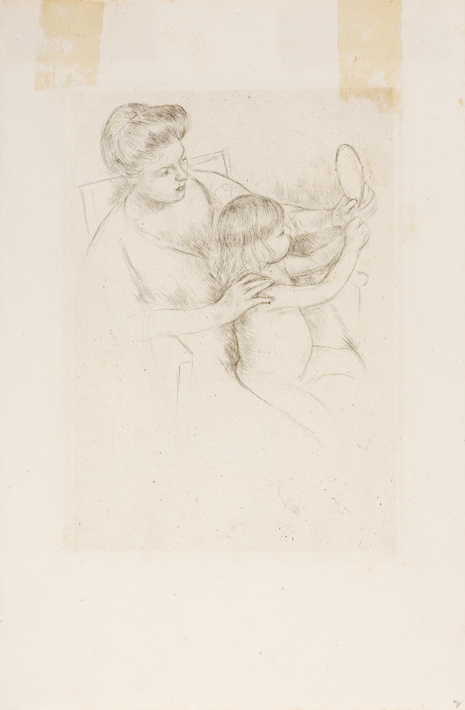 Looking into the Hand Mirror, No. 2 , circa 1905