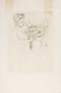 Looking into the Hand Mirror, No. 2 , circa 1905