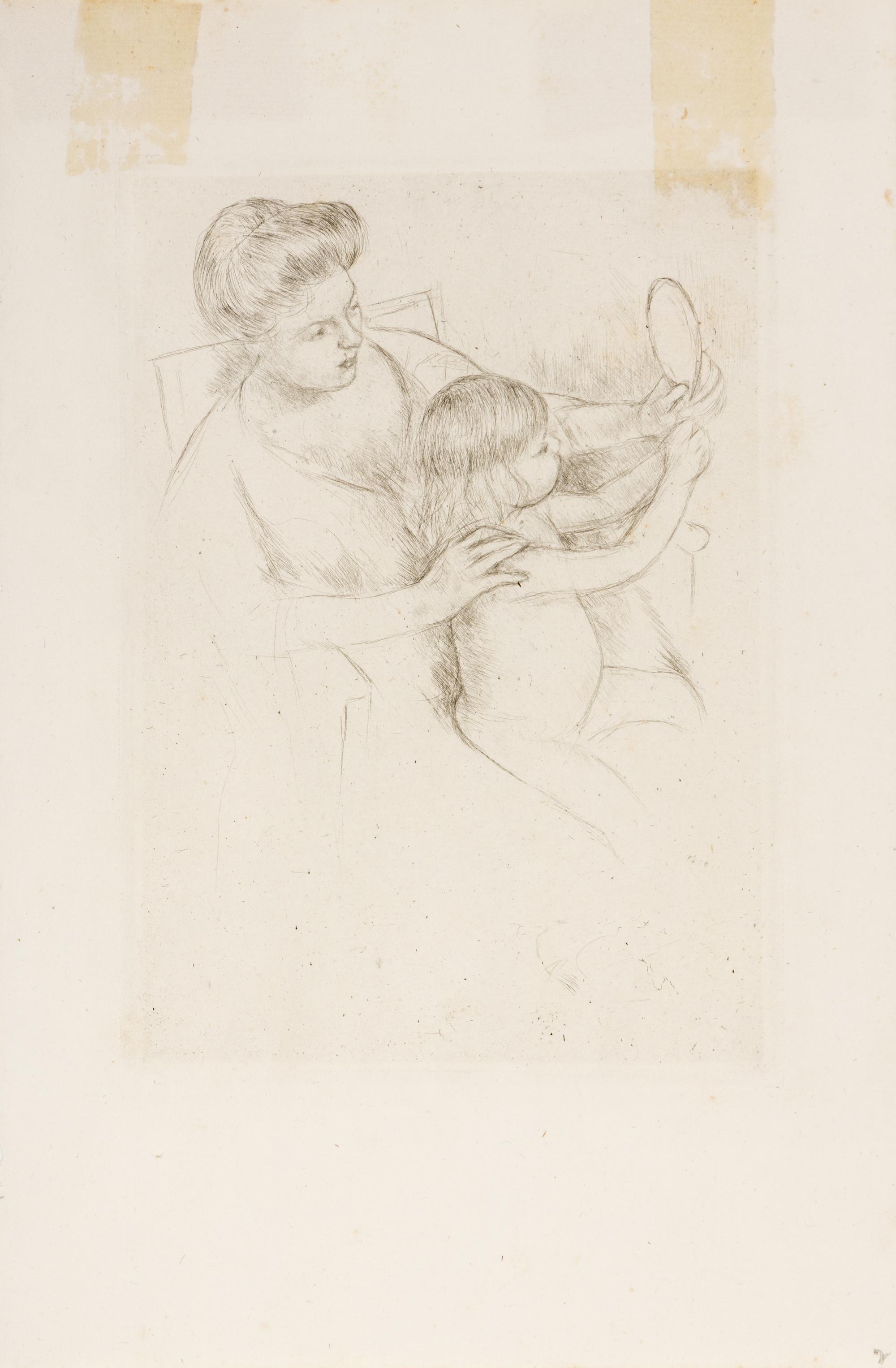 Looking into the Hand Mirror, No. 2 , circa 1905