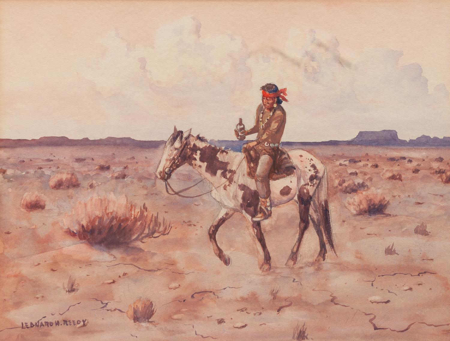Drunken Warrior on Horseback
