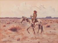 Drunken Warrior on Horseback