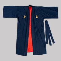 Two Chinese and Japanese Embroidered Silk Robes