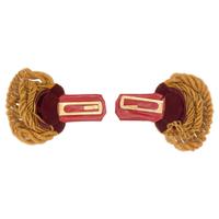 19th Century US Military Brigadier General's Epaulettes with tin.