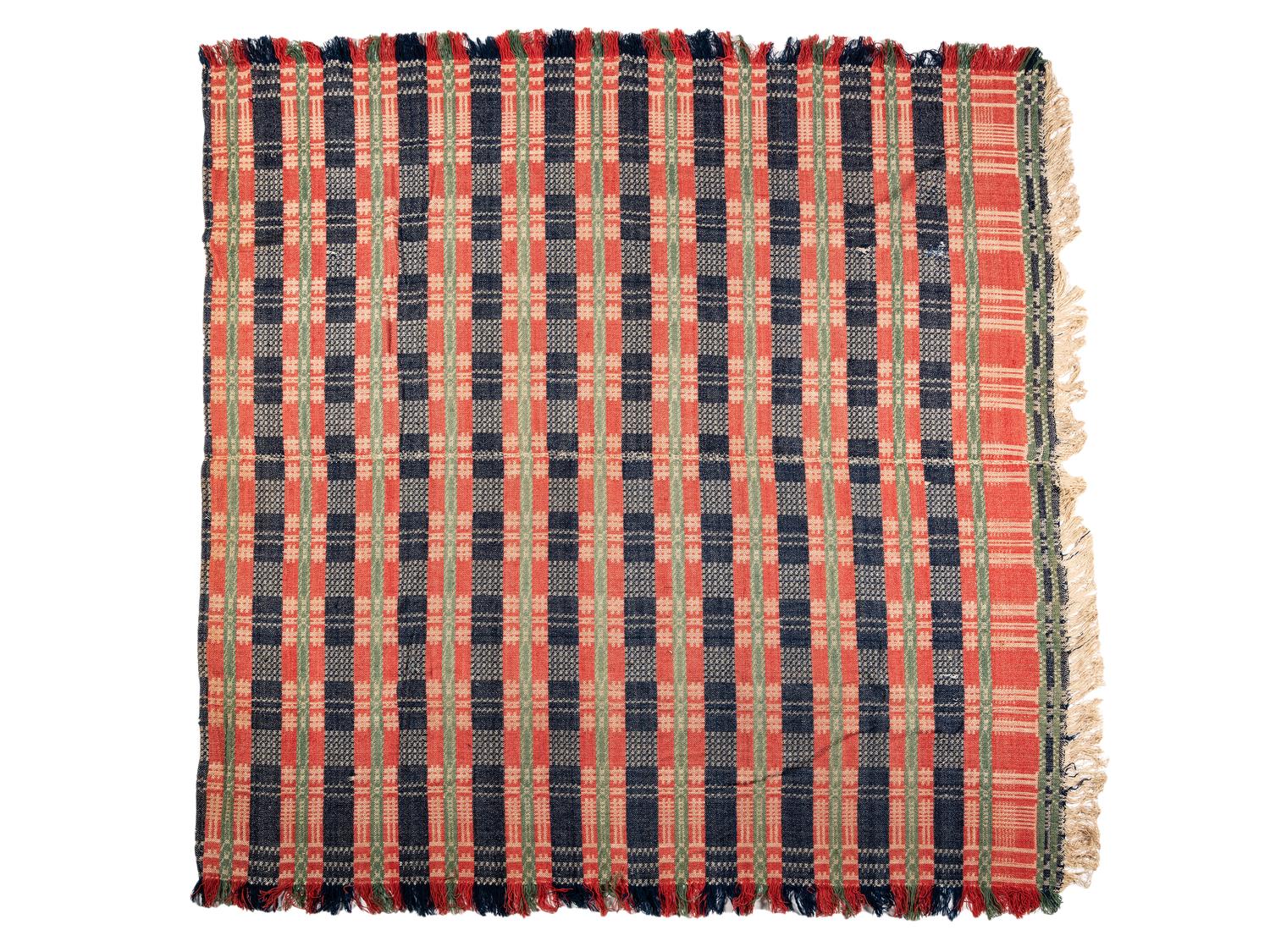 Three Jacquard Coverlets
