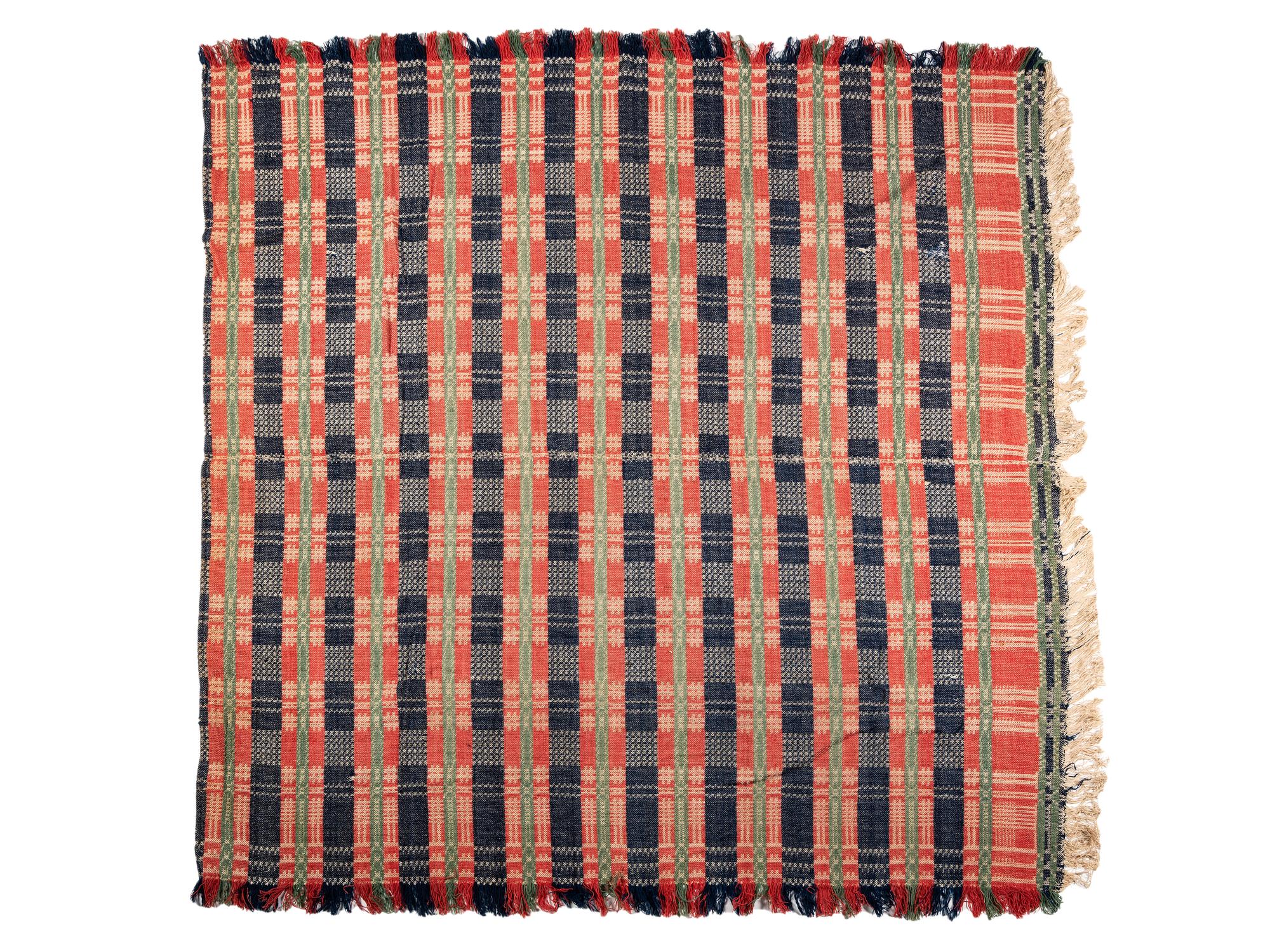 Three Jacquard Coverlets
