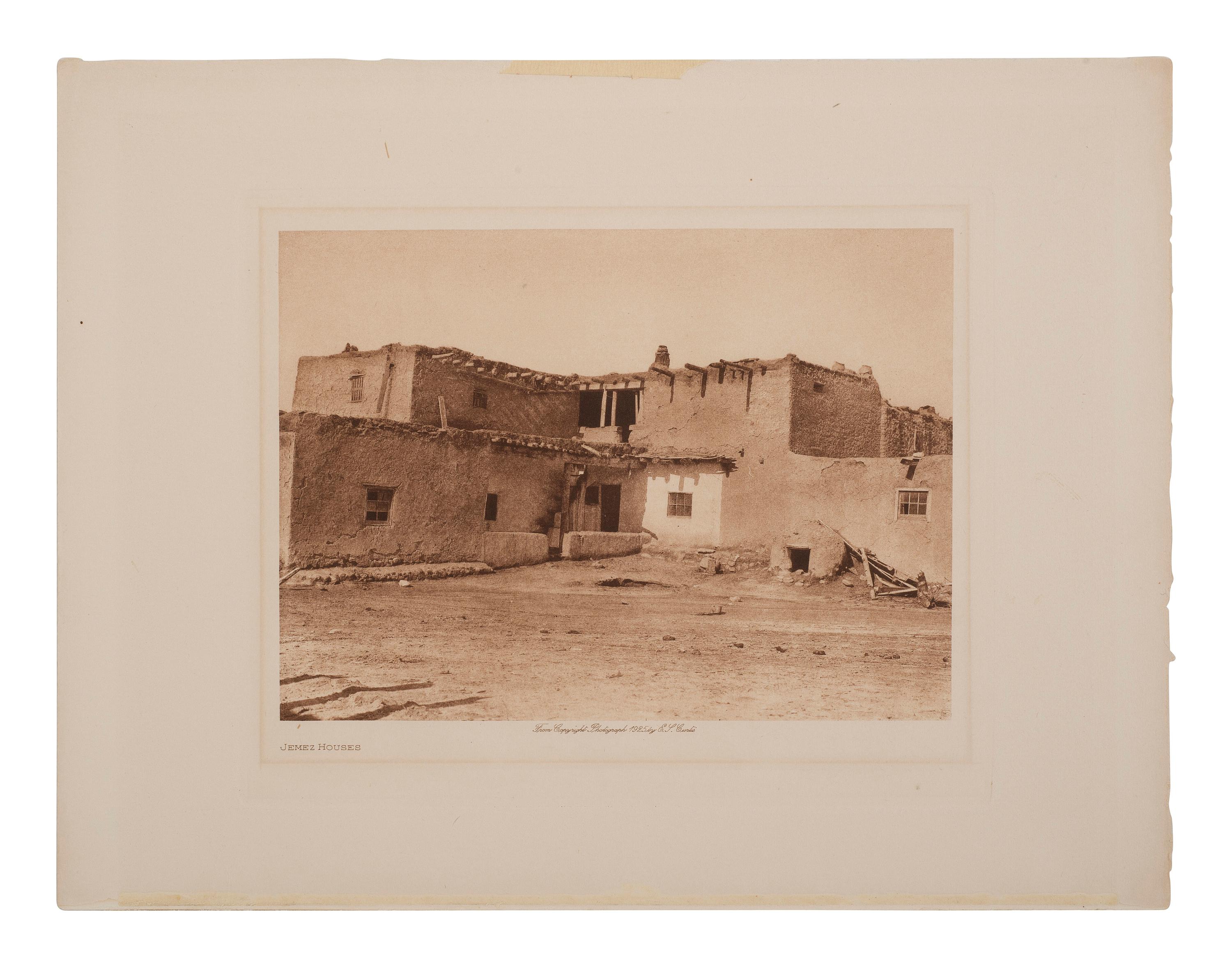 CURTIS, Edward (1868-1952).13 volume photogravures of Native American subjects, incl. Chief Joseph.