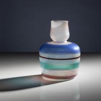 Vase A fili e a Fasce Model 4561 Venini, c. 1942